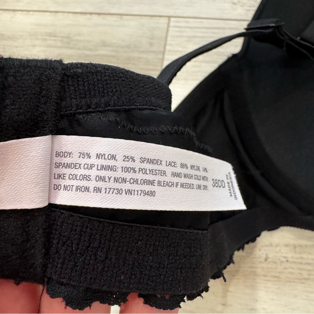 Auden | The Daydream Underwire Bra Black Lace - Size 38DD - Picture 11 of 14